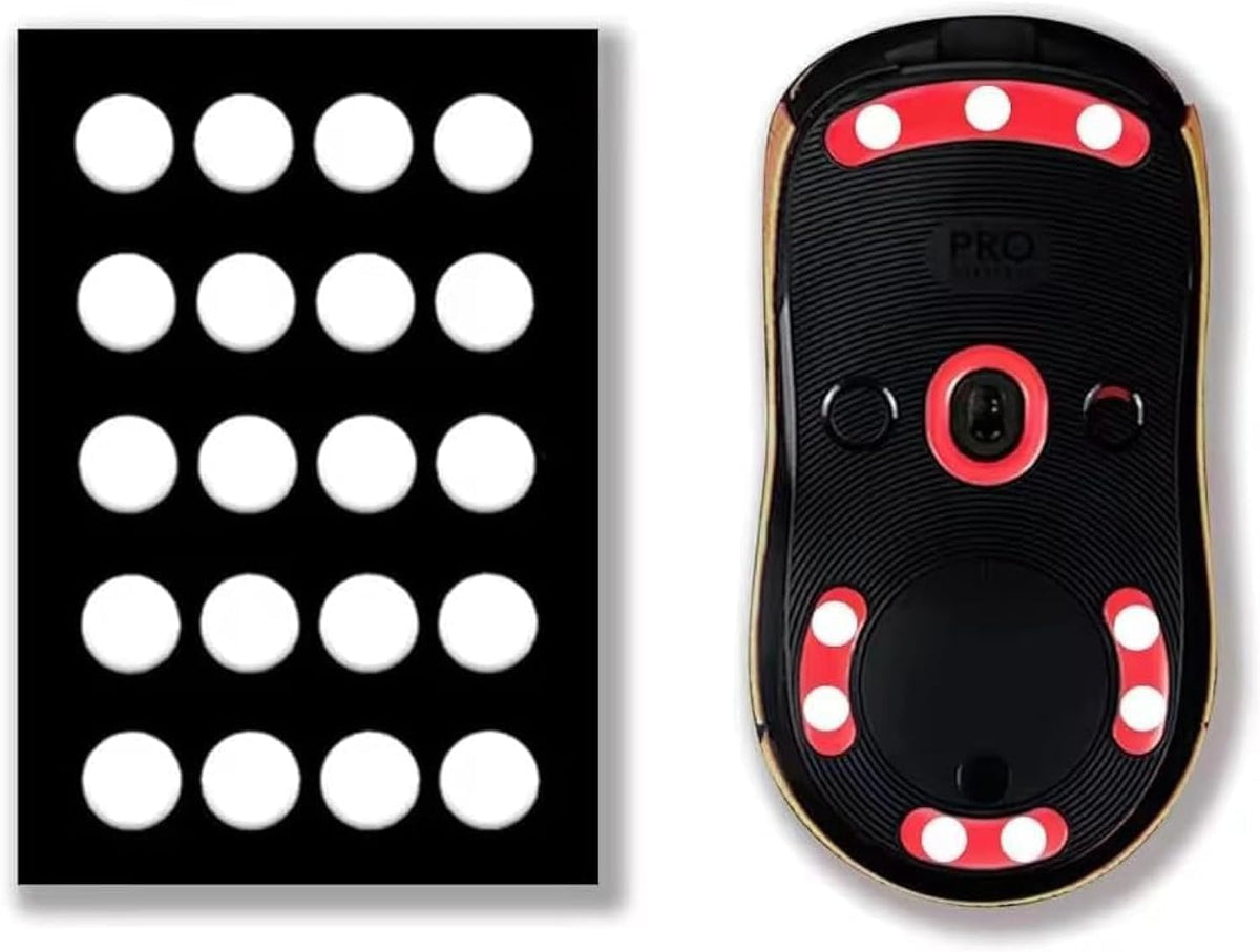 X-Raypad Jade Speed Mouse Skates Series 2 Sets (Obsidian)