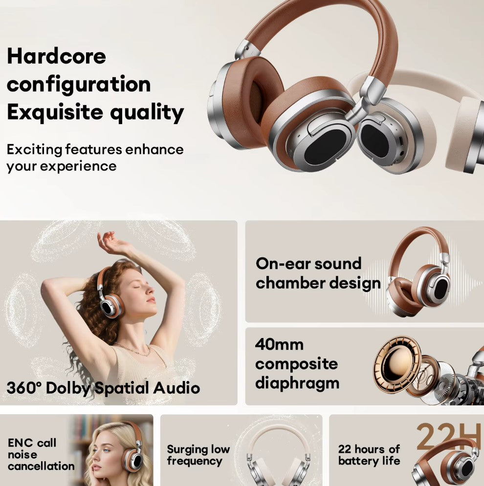Lenovo LE602 Wireless Gaming Headphones – Bluetooth 6.0, ENC & Low Latency