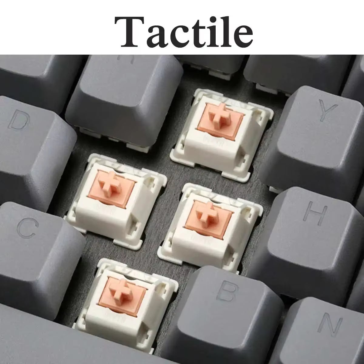 Holy Panda V2 Tactile Keyboard Switch 5 Pins 55G 62G 67G PC POM Nylon Factory Lubed Mechanical Keyboard Custom Switches Hot Plug