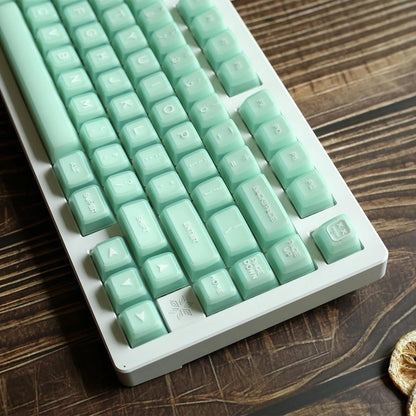 142 Keys SA Profile PBT Doubleshot Keycaps Translucent Keycap Set Fit for 61/64/87/104/108 Cherry Mx Switches ISO ANSI Mechanical Keyboard