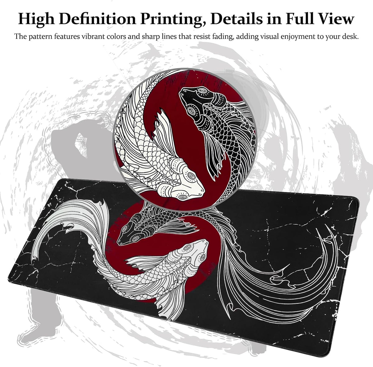 Gaming Mouse Pad Anime Large Desk Mat, XXL Mouse Mat (900X400Mm)