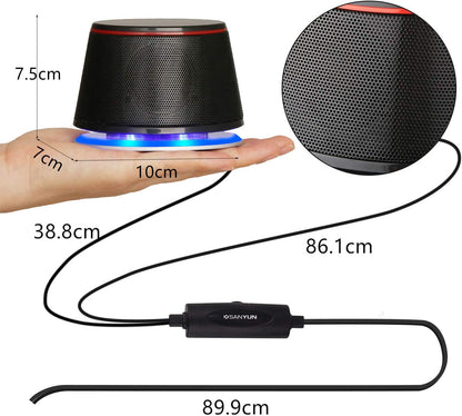 SW102 Computer Speakers for Desktop PC Laptop, 2.0 USB Powered