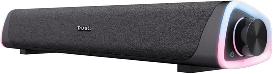 Liro Soundbar PC Speaker 12W with RGB LED Lights, Black
