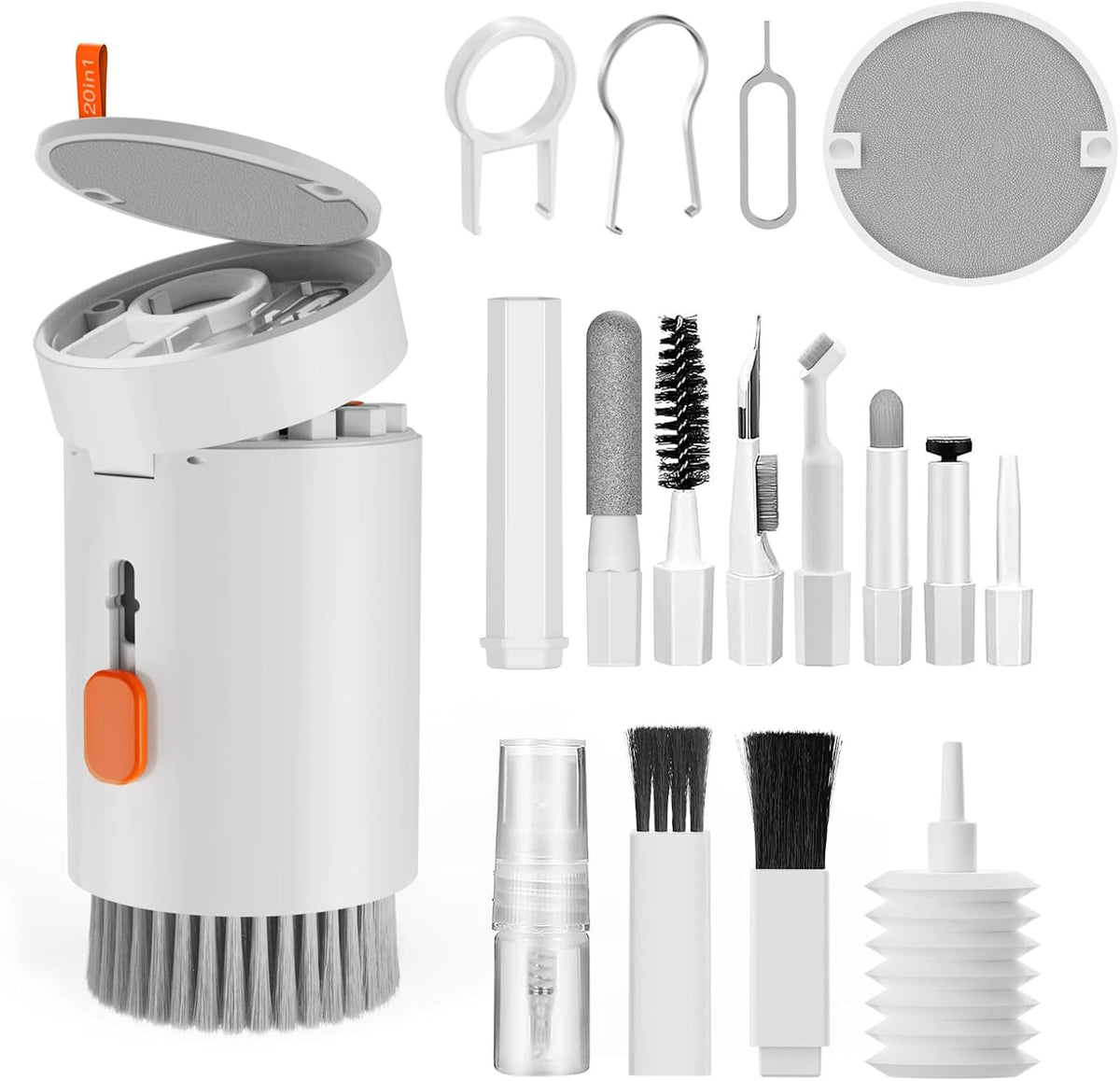 Keyboard Cleaning Kit 20 in 1 Keyboard Cleaner Multifunctional Desk Gadgets