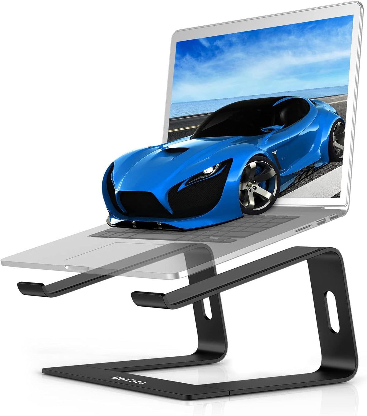 Laptop Stand, Ventilated Laptop Stand for Desk, Laptop Riser