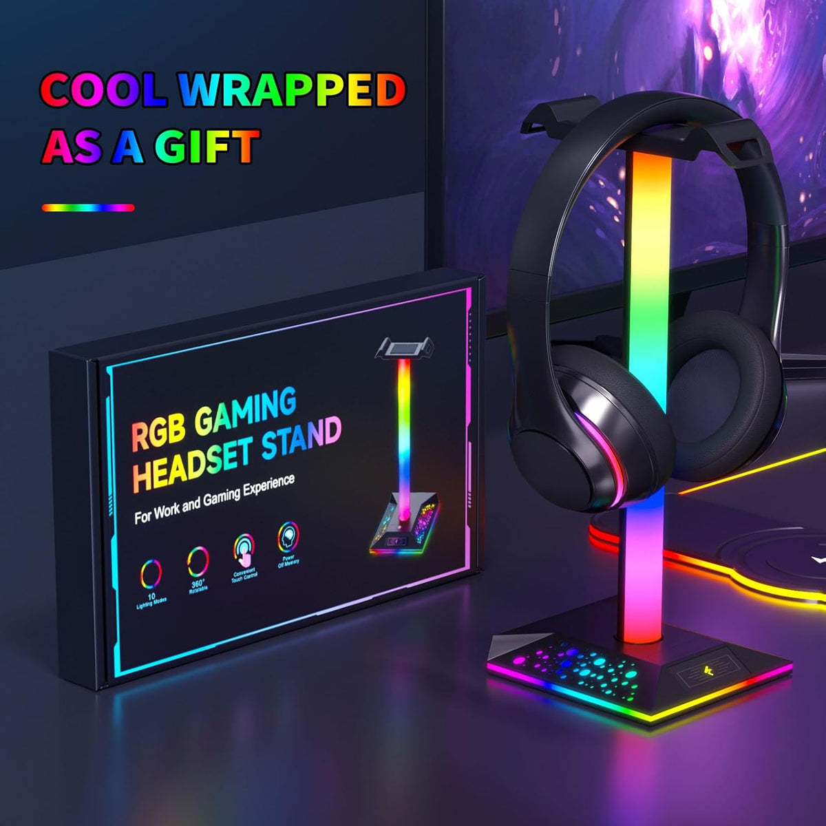 Headphone Stand Gaming Headset Holder