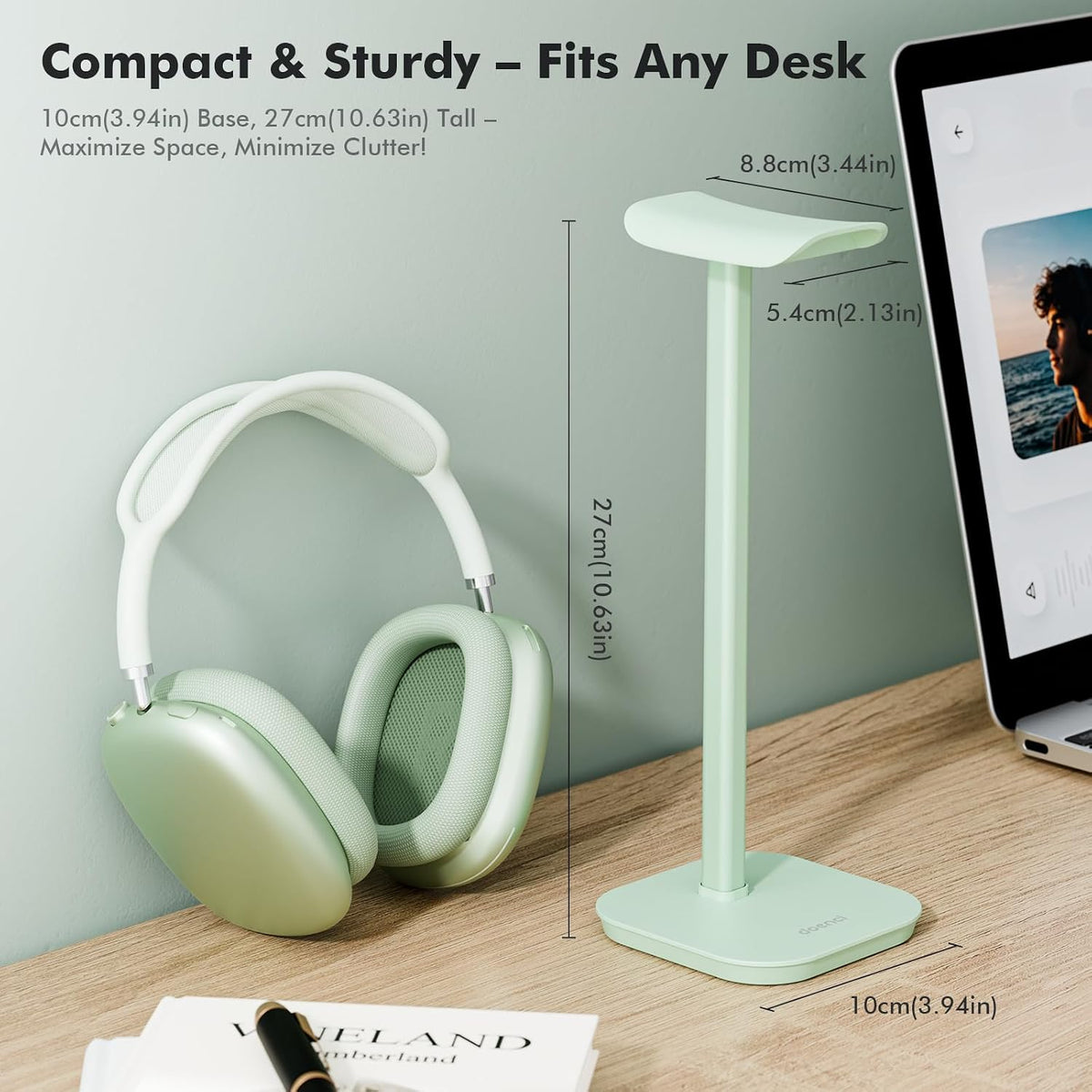Headset Holder, Headphone Stand for over Ear Bluetooth Headphones