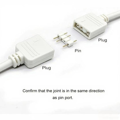 2 Pcs 3 Pin ARGB Extension Cable 5V 1 to 4 Splitter Cable Female to Female ARGB Fan Splitter for Computer Cases, CPU Coolers and 5V Fans(30Cm, White)