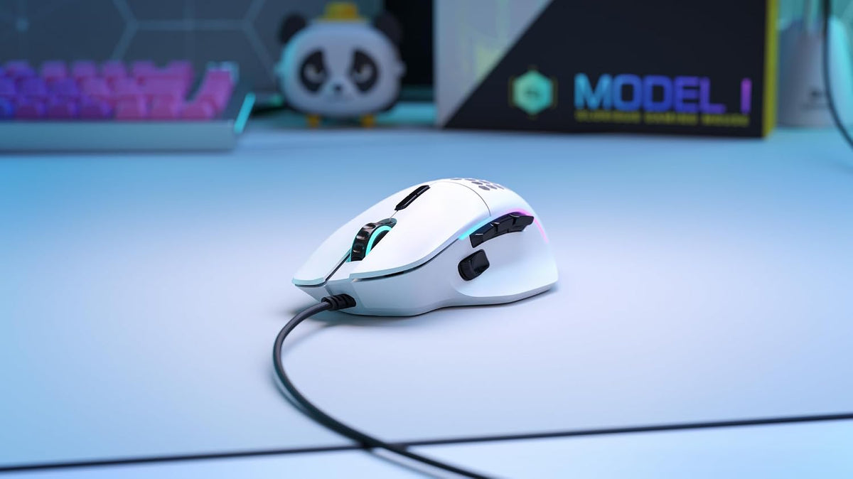 Model I Wired Gaming Mouse (White)
