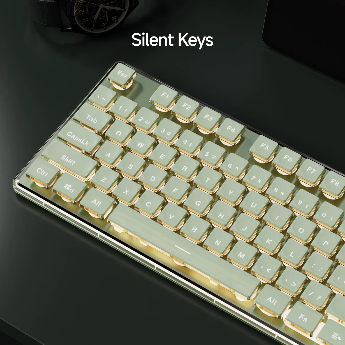 V3 Wired Gaming Keyboard, Film, Silent, Ergonomic, Compatible with Windows/Laptop/Pc, Desktop, for E-Sports Accessory