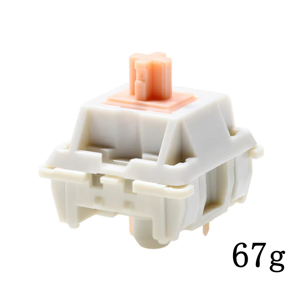 Holy Panda V2 Tactile Keyboard Switch 5 Pins 55G 62G 67G PC POM Nylon Factory Lubed Mechanical Keyboard Custom Switches Hot Plug