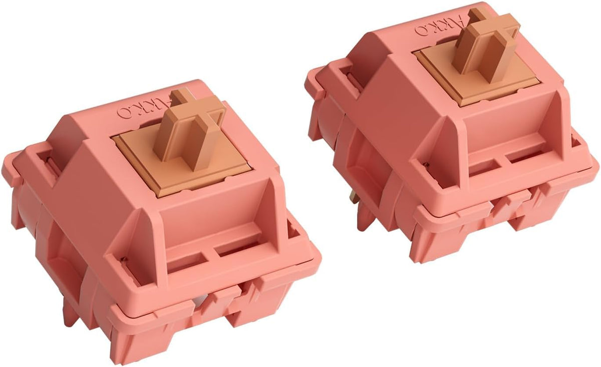 Rosewood Switch 5 Pin Linear Mechanical Keyboard Switches Thocky 40Gf (Pack of 2)