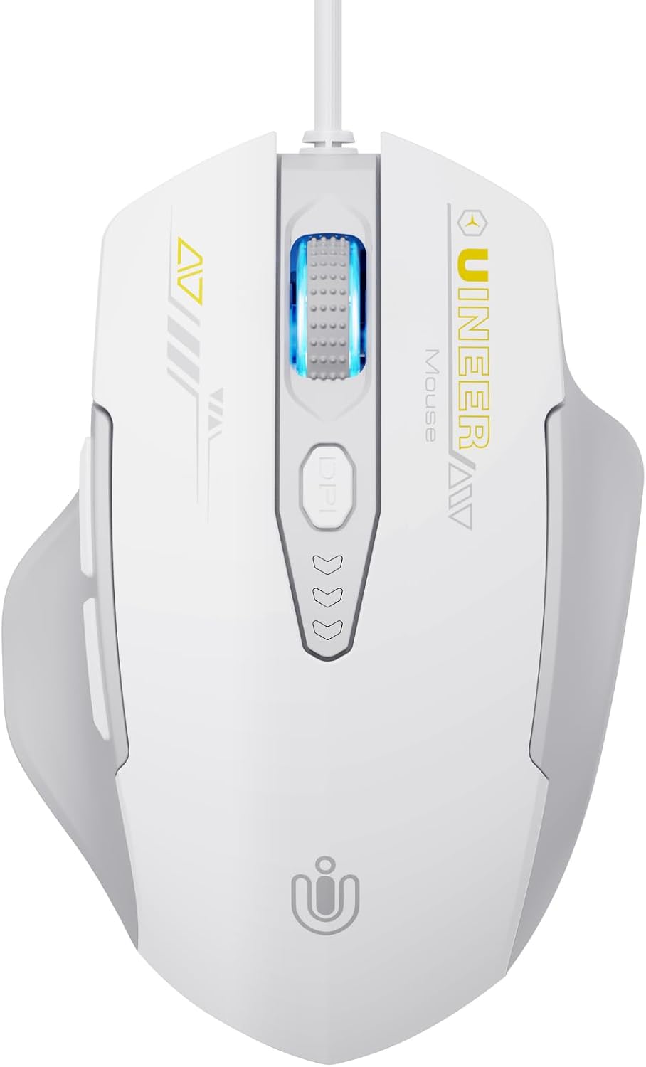 Wired Mouse, 6 Programmable Buttons, Ergonomic Wired Gaming Mouse