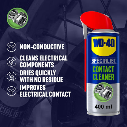 Electrical Contact Cleaner Spray, Residue-Free - 400Ml