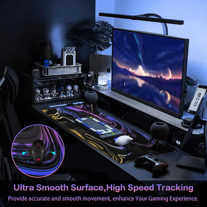Gaming Mouse Pad 900 X 400Mm, Large Mouse Mat XXL