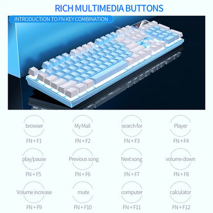 K500 Wired Keyboard Gaming Laptop Desktops PC Computer Office Accessories Low Profile Gamer Keyboards with Numpad