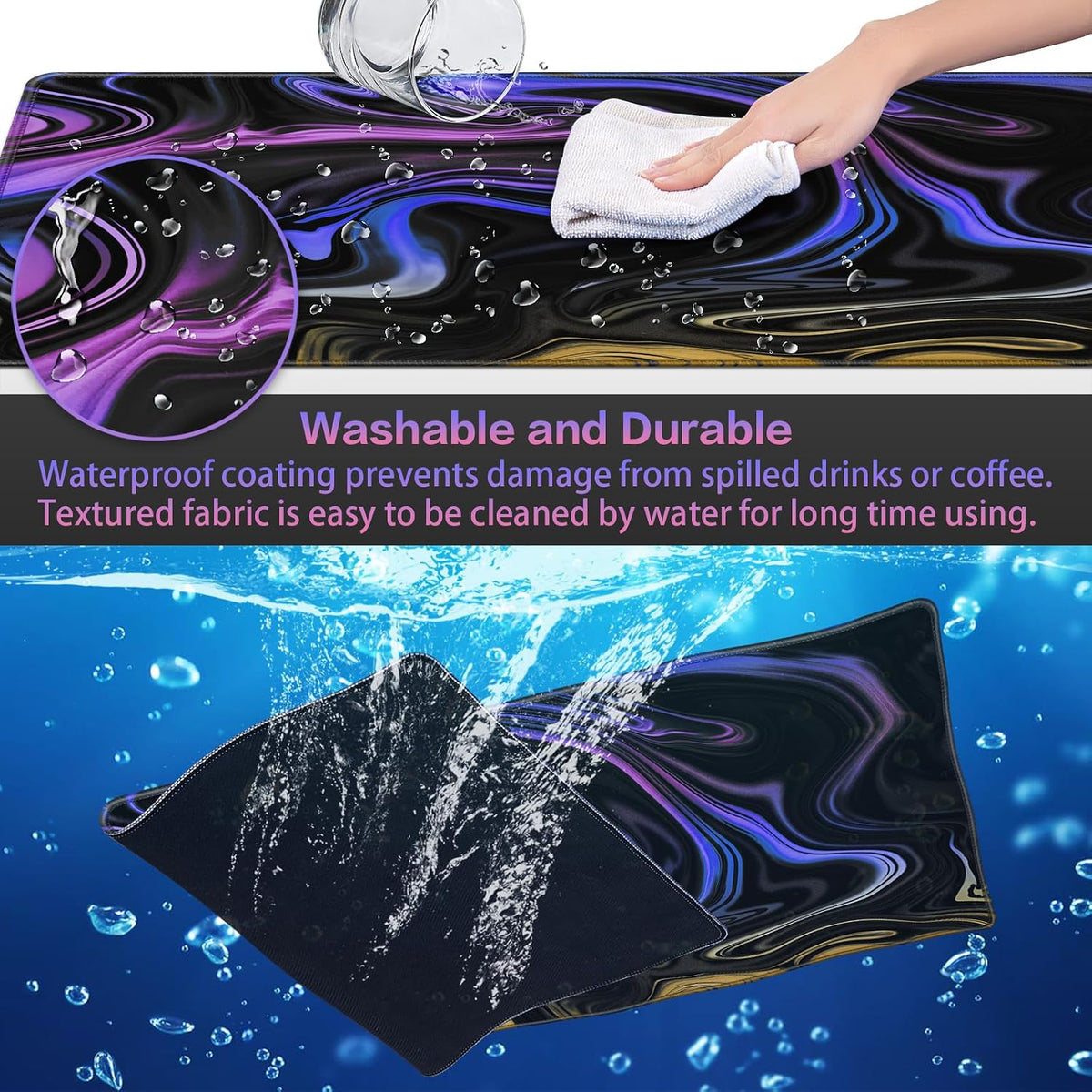 Gaming Mouse Pad 900 X 400Mm, Large Mouse Mat XXL