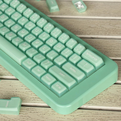 142 Keys SA Profile PBT Doubleshot Keycaps Translucent Keycap Set Fit for 61/64/87/104/108 Cherry Mx Switches ISO ANSI Mechanical Keyboard