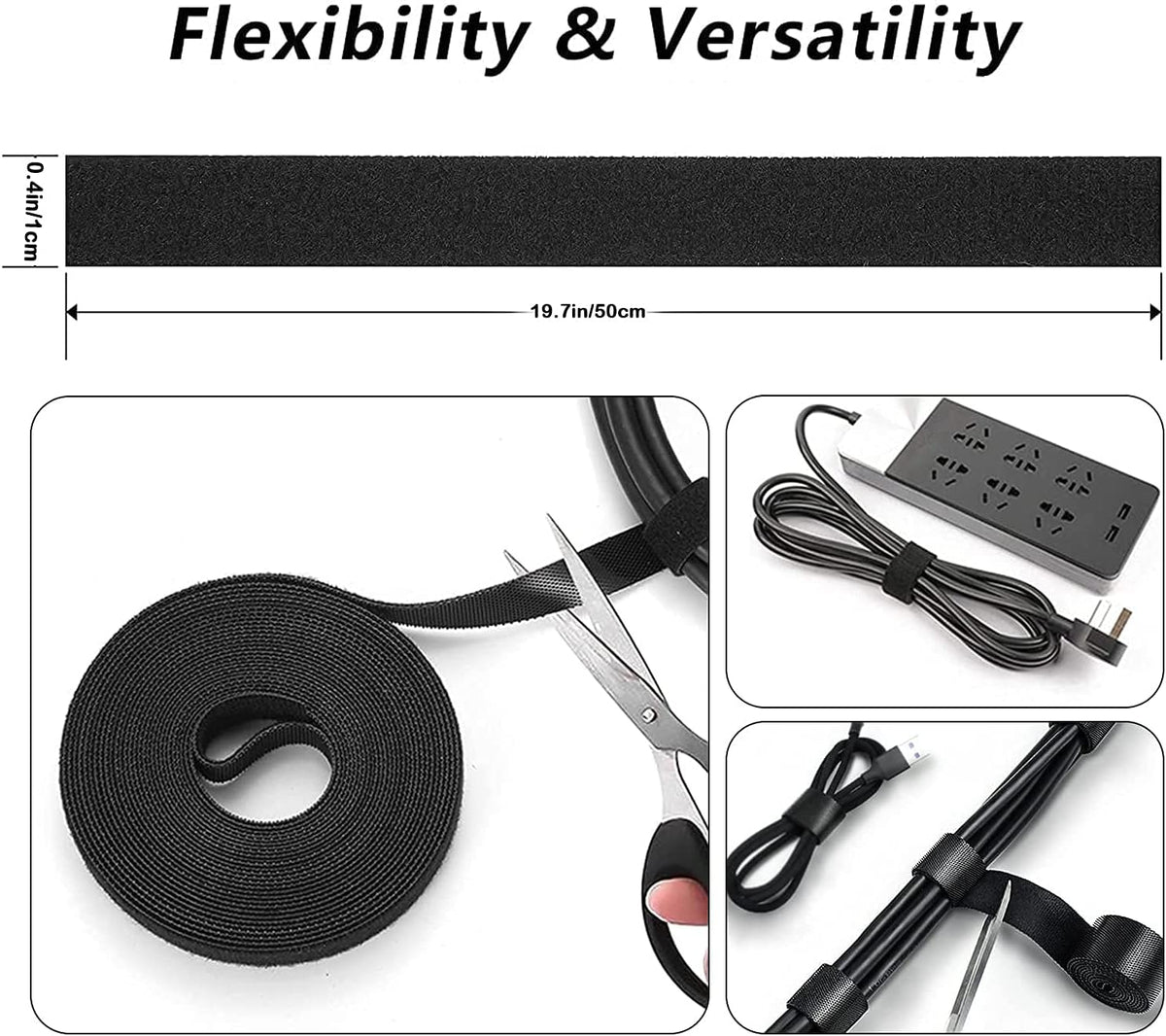 Cable Management, 142Pcs Cable Tidy Organiser for Home Office under Desk