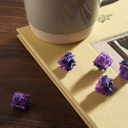 Lavender Purple V3 Pro Switch 5 Pin Tactile Mechanical Switch