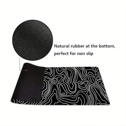 Large Extended Gaming Mouse Pad – Non-Slip Desk Mat with Stitched Edges