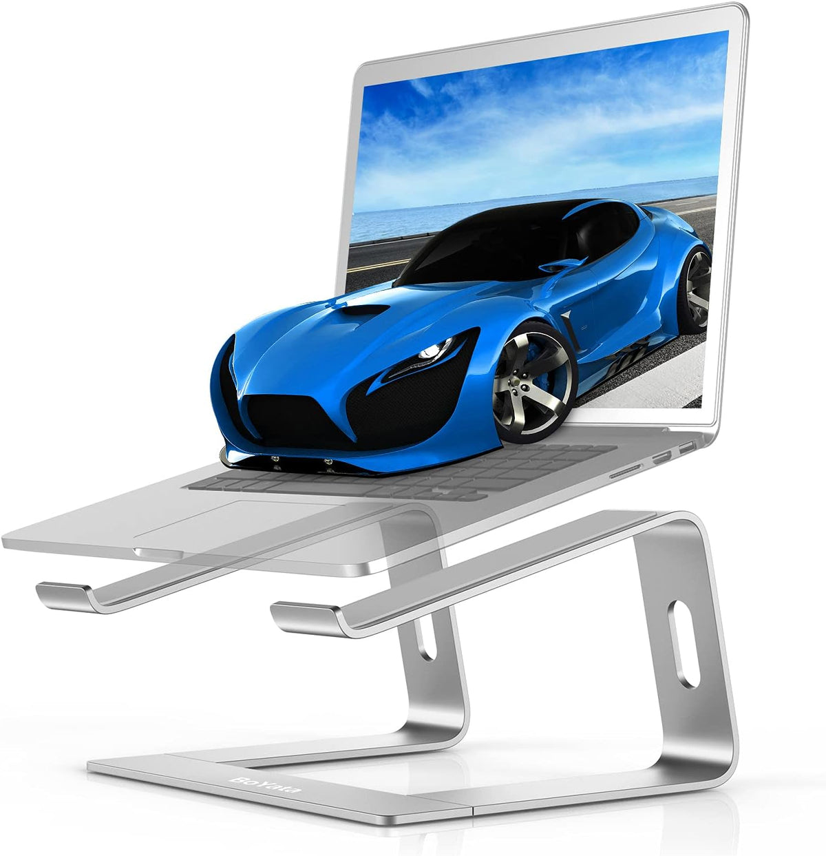 Laptop Stand, Ventilated Laptop Stand for Desk, Laptop Riser