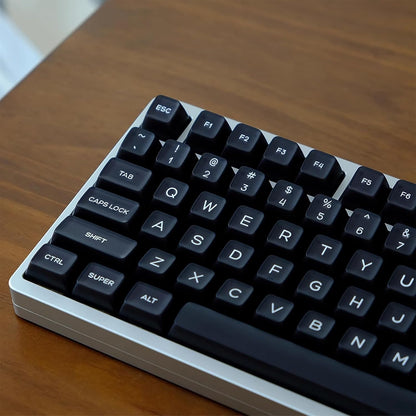 142 Keys SA Profile PBT Doubleshot Keycaps Translucent Keycap Set Fit for 61/64/87/104/108 Cherry Mx Switches ISO ANSI Mechanical Keyboard