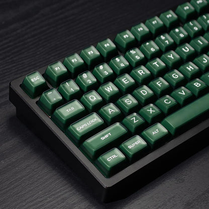 142 Keys SA Profile PBT Doubleshot Keycaps Translucent Keycap Set Fit for 61/64/87/104/108 Cherry Mx Switches ISO ANSI Mechanical Keyboard