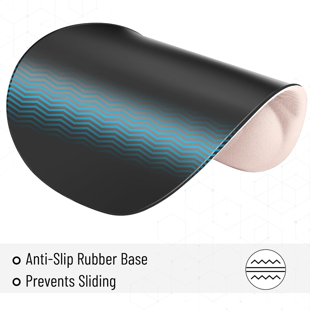 - Ergonomic Mouse Pad with Wrist Support, Beige, Gel Gaming Mouse Pad