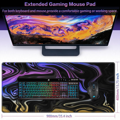 Gaming Mouse Pad 900 X 400Mm, Large Mouse Mat XXL