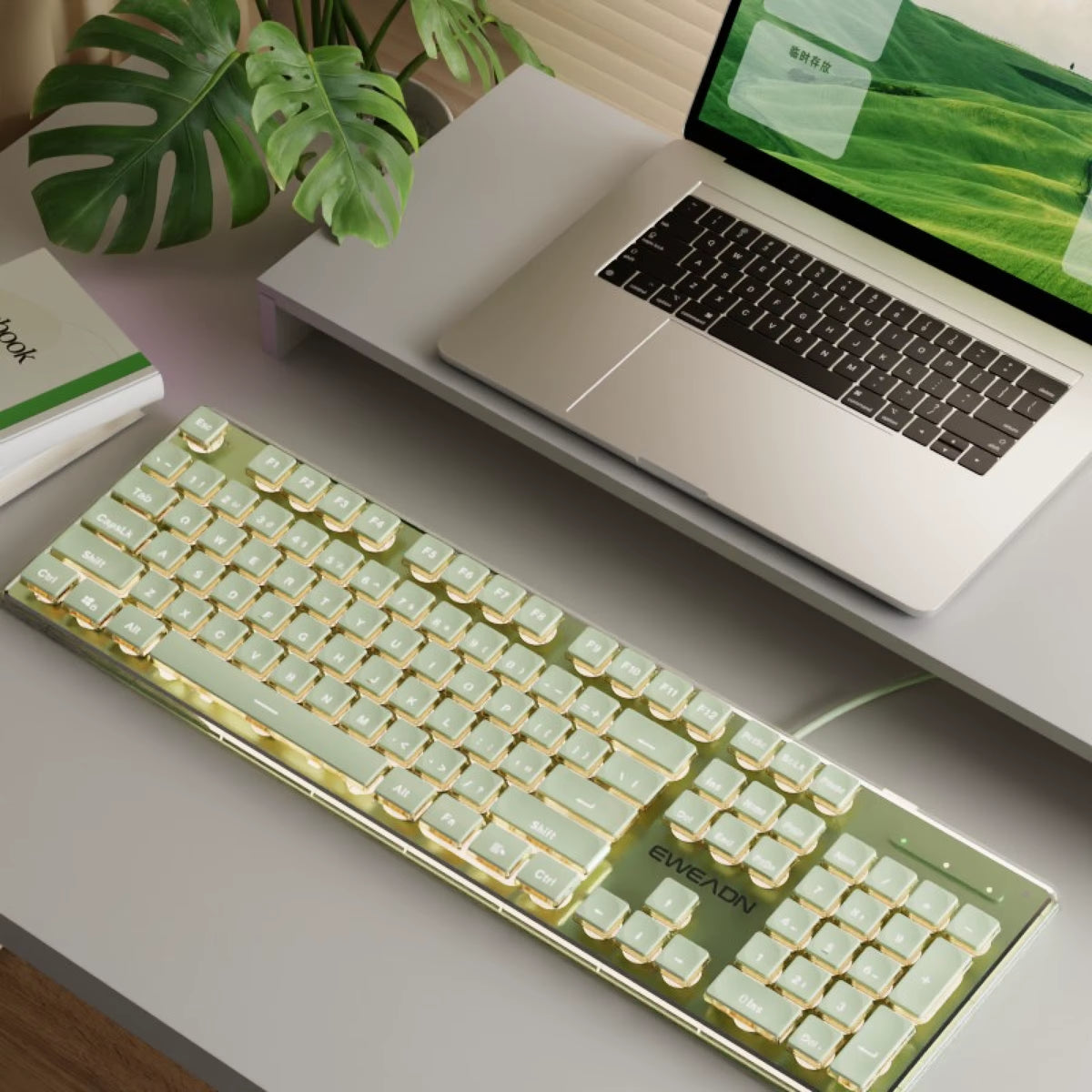 V3 Wired Gaming Keyboard, Film, Silent, Ergonomic, Compatible with Windows/Laptop/Pc, Desktop, for E-Sports Accessory