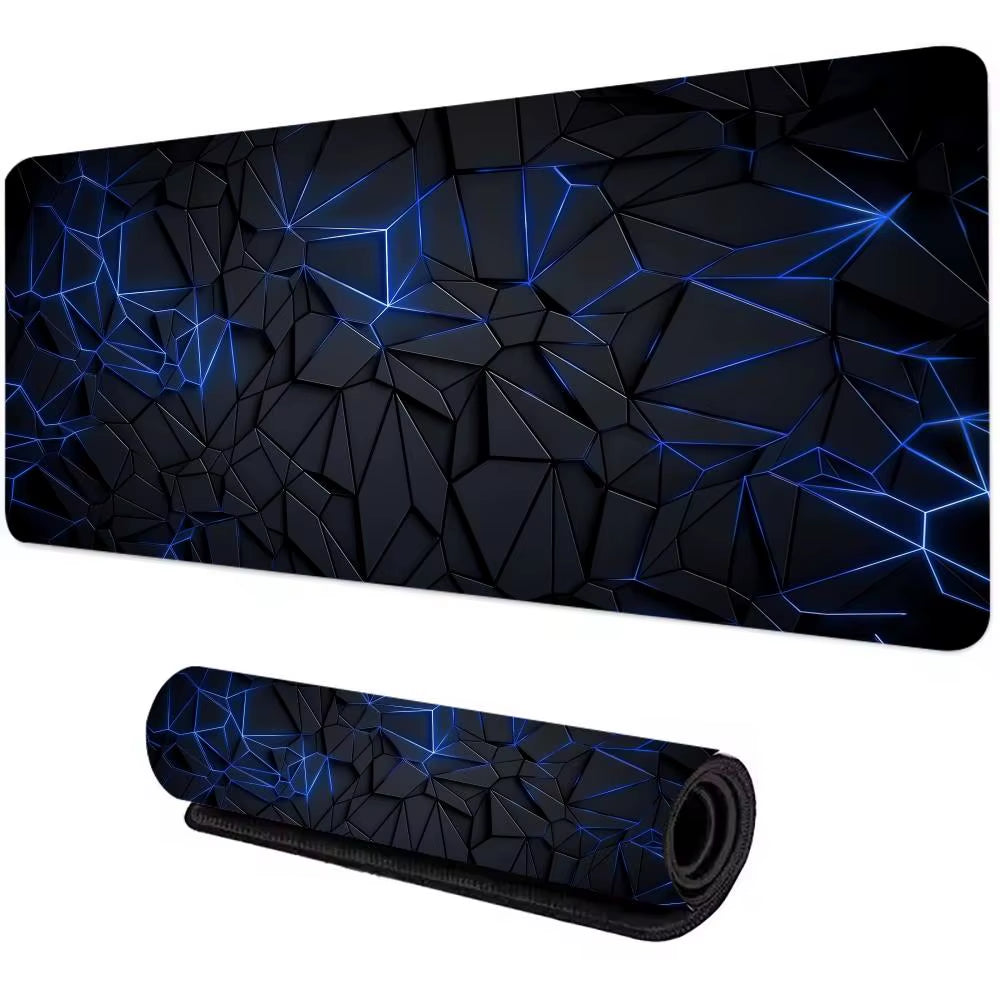 Space Line Wind Mouse Pad Large Computer Office Game Table Mats XXL Rubber Anti-Slip Gaming Keyboard Mousepads Long Desk Pads