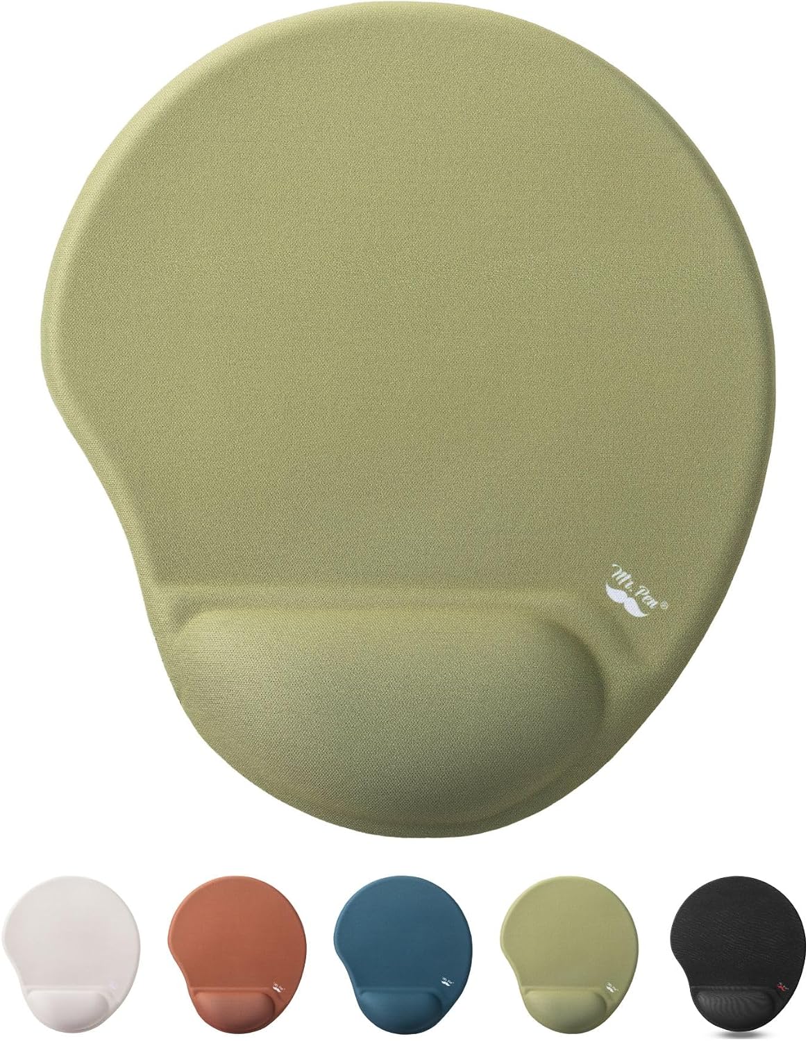 - Ergonomic Mouse Pad with Wrist Support, Beige, Gel Gaming Mouse Pad
