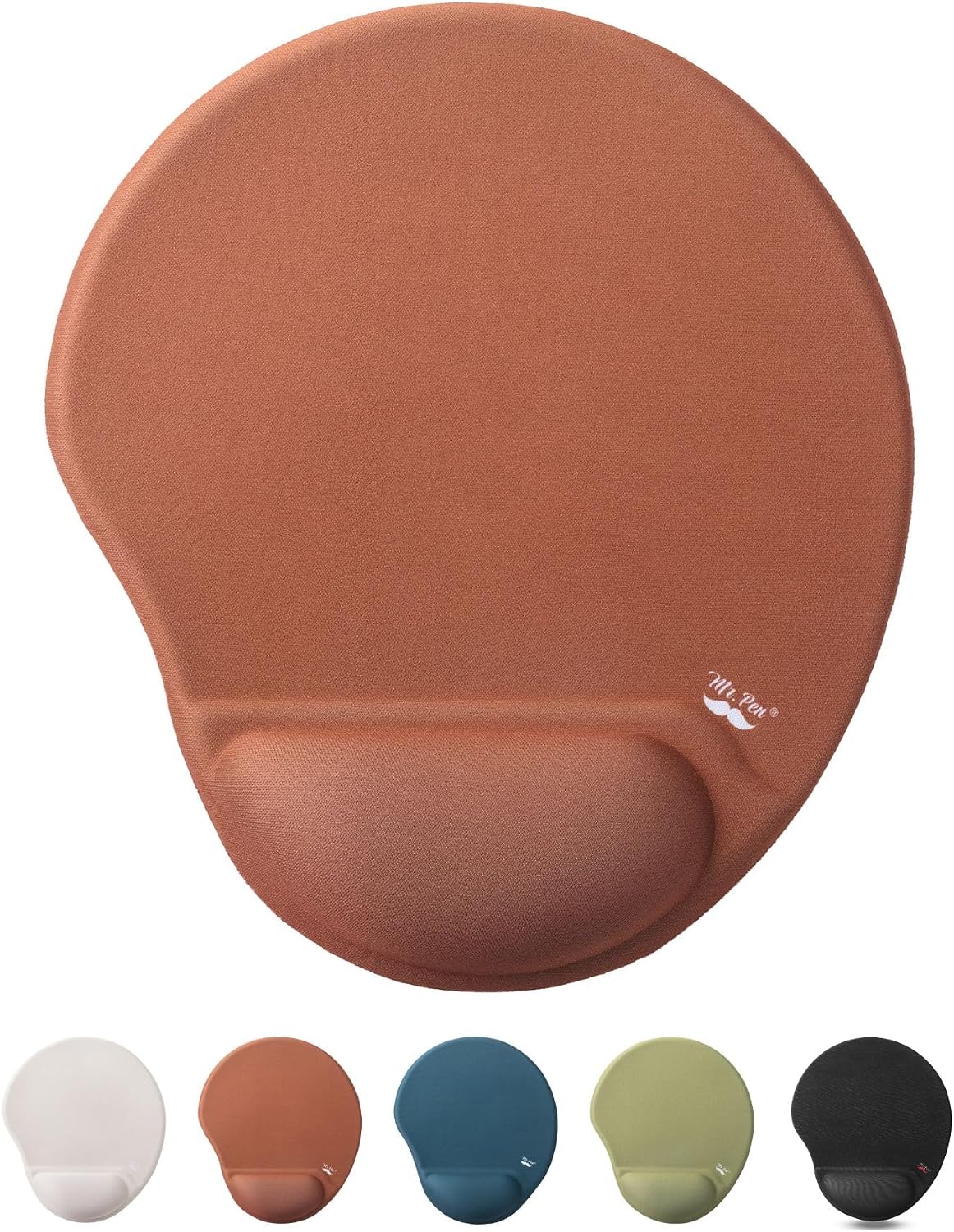 - Ergonomic Mouse Pad with Wrist Support, Beige, Gel Gaming Mouse Pad