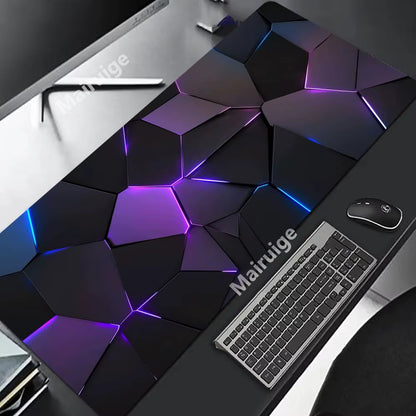 Space Line Wind Mouse Pad Large Computer Office Game Table Mats XXL Rubber Anti-Slip Gaming Keyboard Mousepads Long Desk Pads