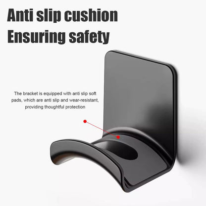 Adhesive Headphone Hanger – Under Desk & Wall Mount