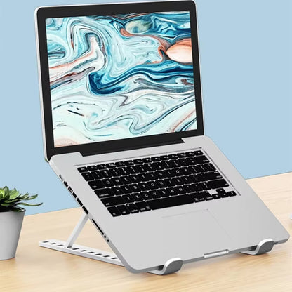 Portable Foldable Laptop Stand – Adjustable ABS Notebook Holder