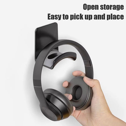 Adhesive Headphone Hanger – Under Desk & Wall Mount