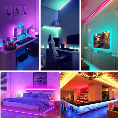 USB RGB LED Strip Lights – Music Sync TV Backlight
