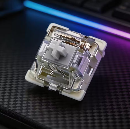 110Pcs Outemu Switches for Mechanical Keyboard 3Pin Clicky Linear Tactile Silent Switch RGB LED SMD Gaming Mechan with MX Switch