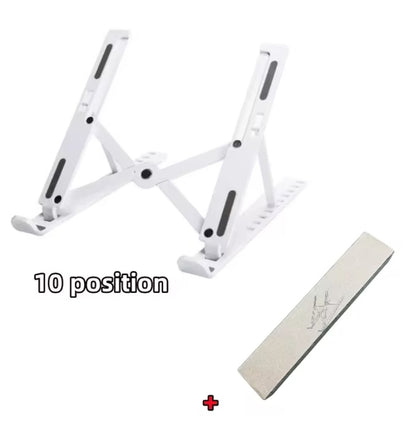 Portable Foldable Laptop Stand – Adjustable ABS Notebook Holder