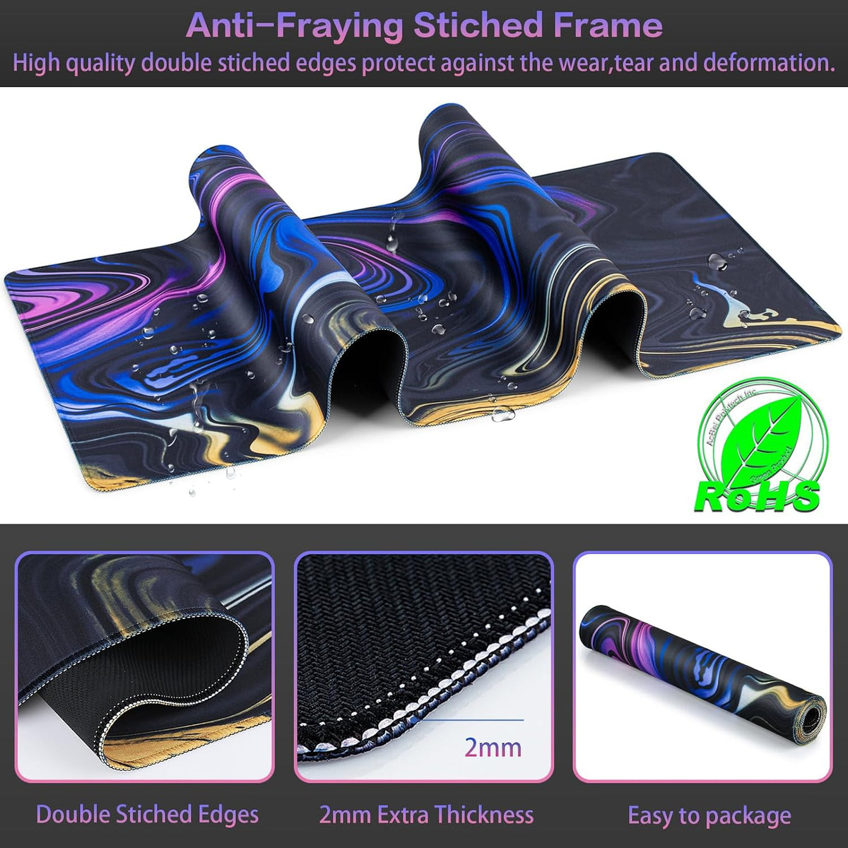 Gaming Mouse Pad 900 X 400Mm, Large Mouse Mat XXL