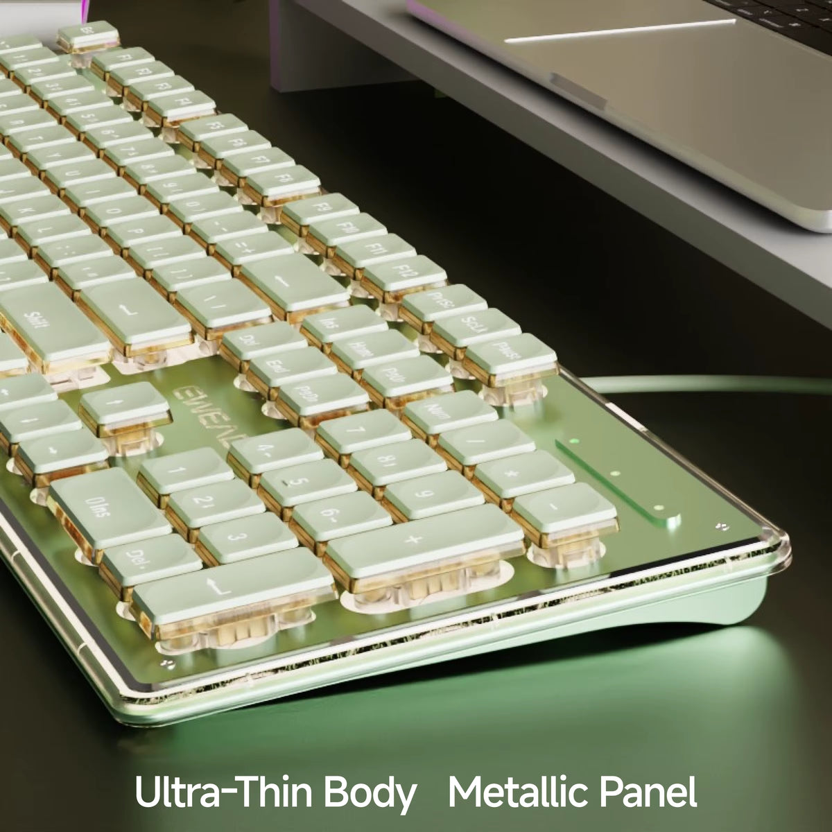 V3 Wired Gaming Keyboard, Film, Silent, Ergonomic, Compatible with Windows/Laptop/Pc, Desktop, for E-Sports Accessory