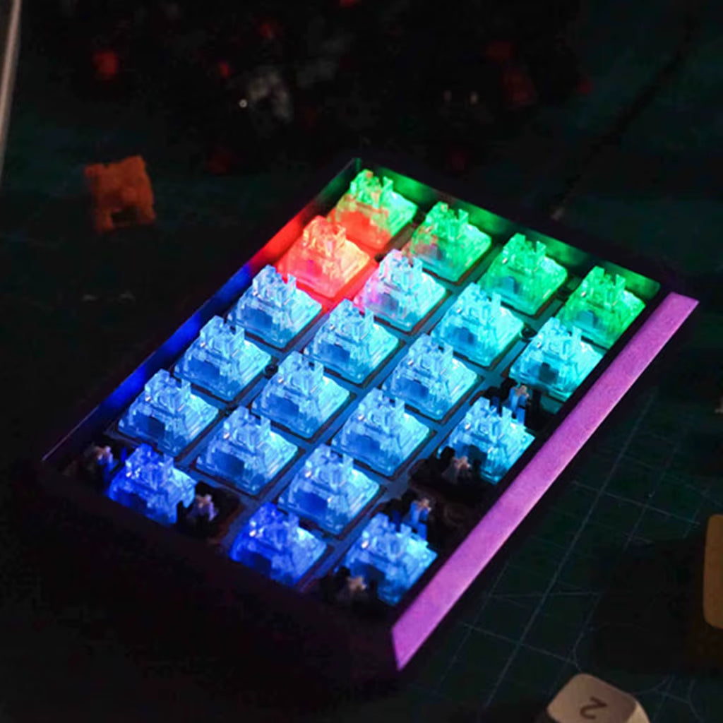 Linear 39Gf RGB Transparent Custom Gaming Keyboard for Gamer