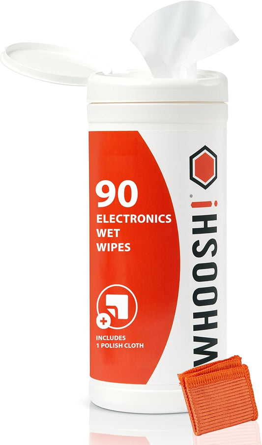Screen Shine Screen – Electronic Wipes with Cloth, 90 Count
