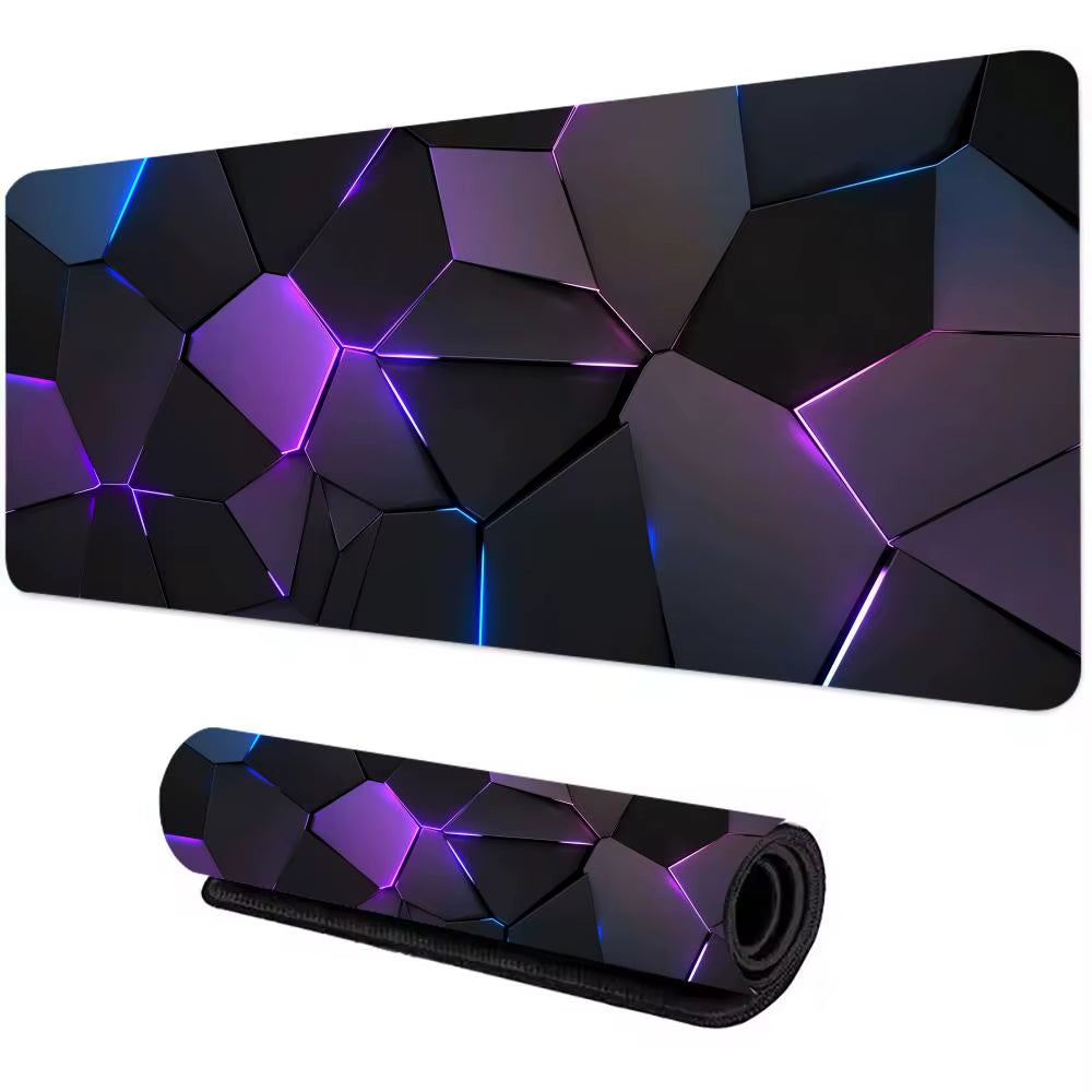 Space Line Wind Mouse Pad Large Computer Office Game Table Mats XXL Rubber Anti-Slip Gaming Keyboard Mousepads Long Desk Pads