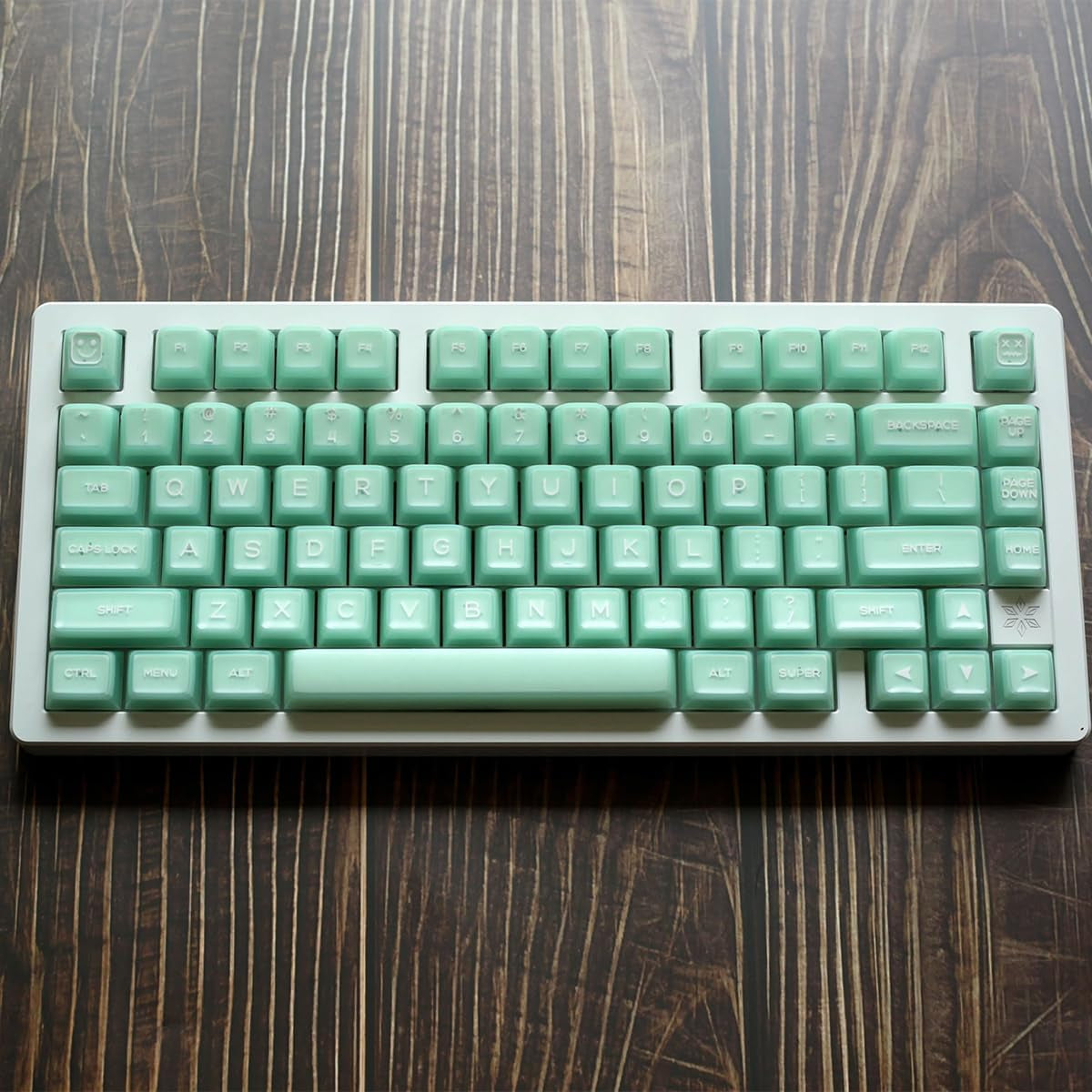 142 Keys SA Profile PBT Doubleshot Keycaps Translucent Keycap Set Fit for 61/64/87/104/108 Cherry Mx Switches ISO ANSI Mechanical Keyboard