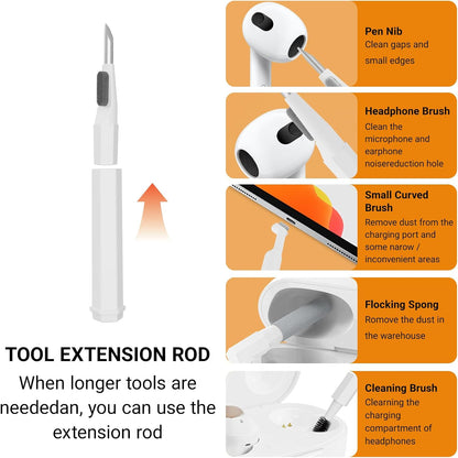 Keyboard Cleaning Kit 20 in 1 Keyboard Cleaner Multifunctional Desk Gadgets