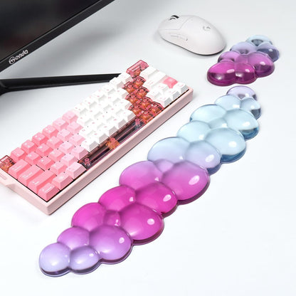 Gel Keyboard and Mouse Wrist Rest, Cloud Wrist Pad for Computer Keyboard