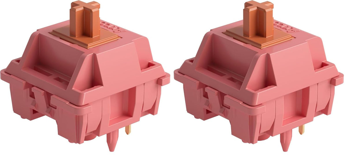Rosewood Switch 5 Pin Linear Mechanical Keyboard Switches Thocky 40Gf (Pack of 2)